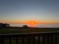 Sunset from our balcony