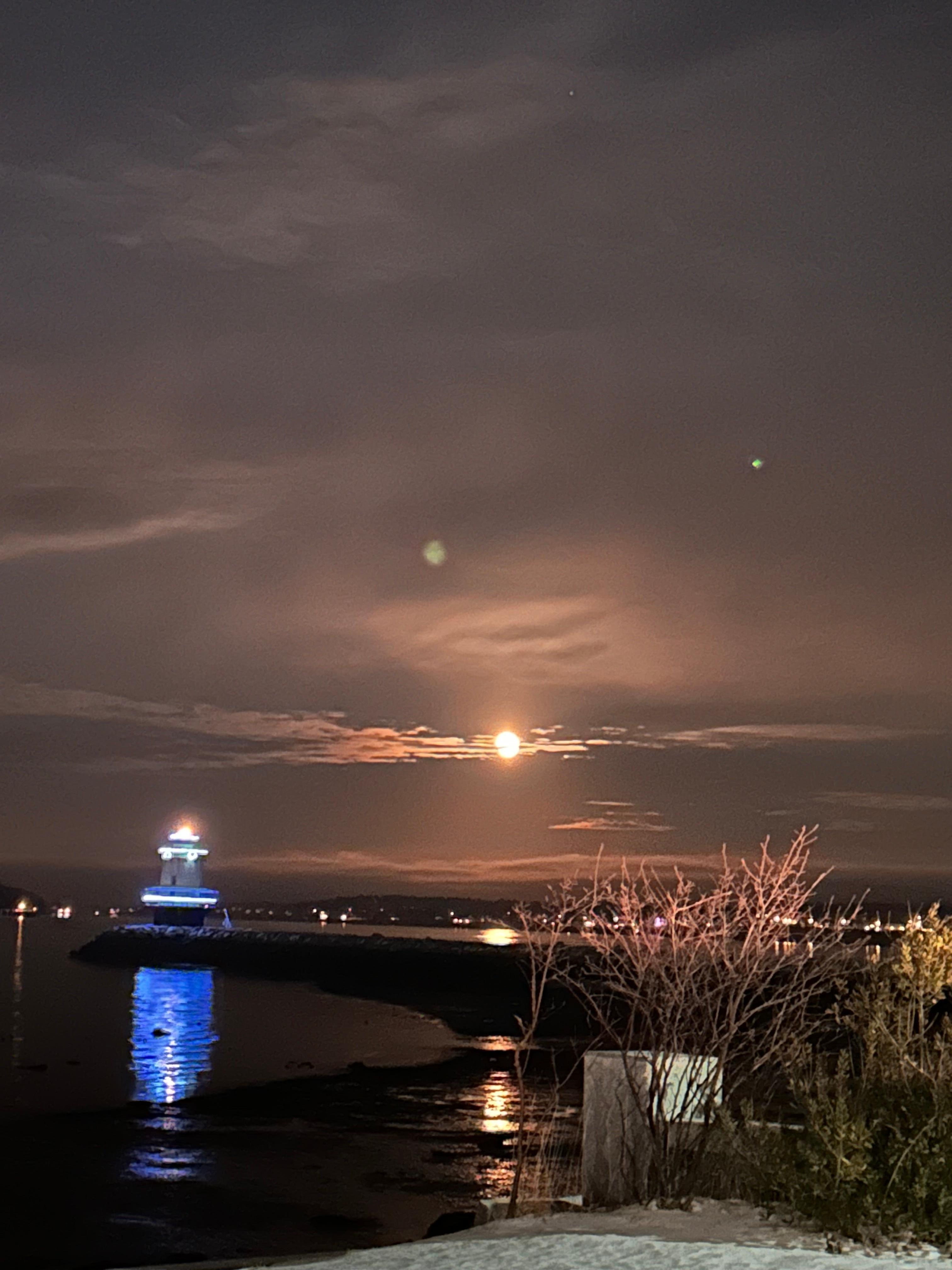 View from behind the Inn 