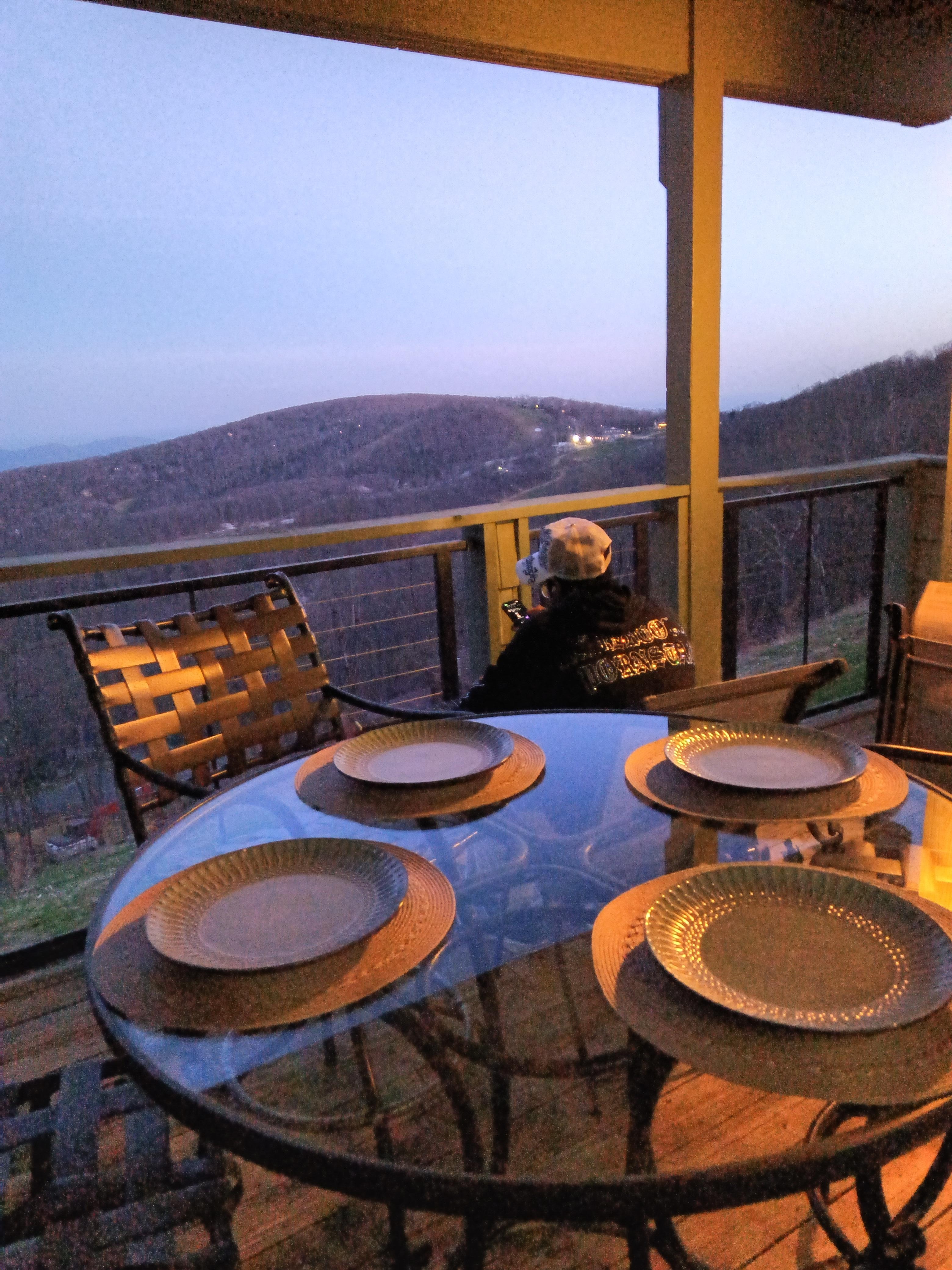 View from the balcony ♥️