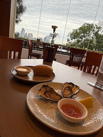 View from LB restaurant