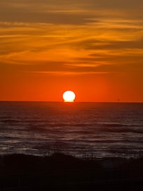 Sunrise from balcony.