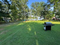 Back yard to water from house