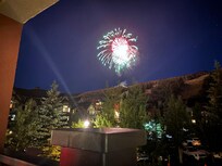 Fireworks from the deck!