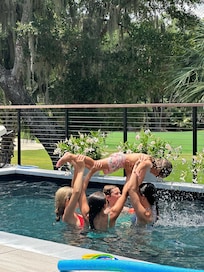 Pool at the house with cousins