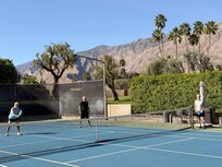 tennis/pickleball court gets you moving