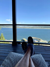 After a day e biking Bryce! Cheers 🍻