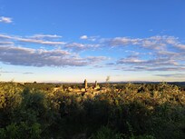 Vinci vanaf het balkon