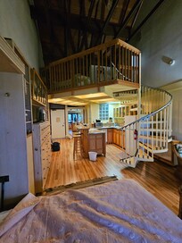 Our unit with loft.