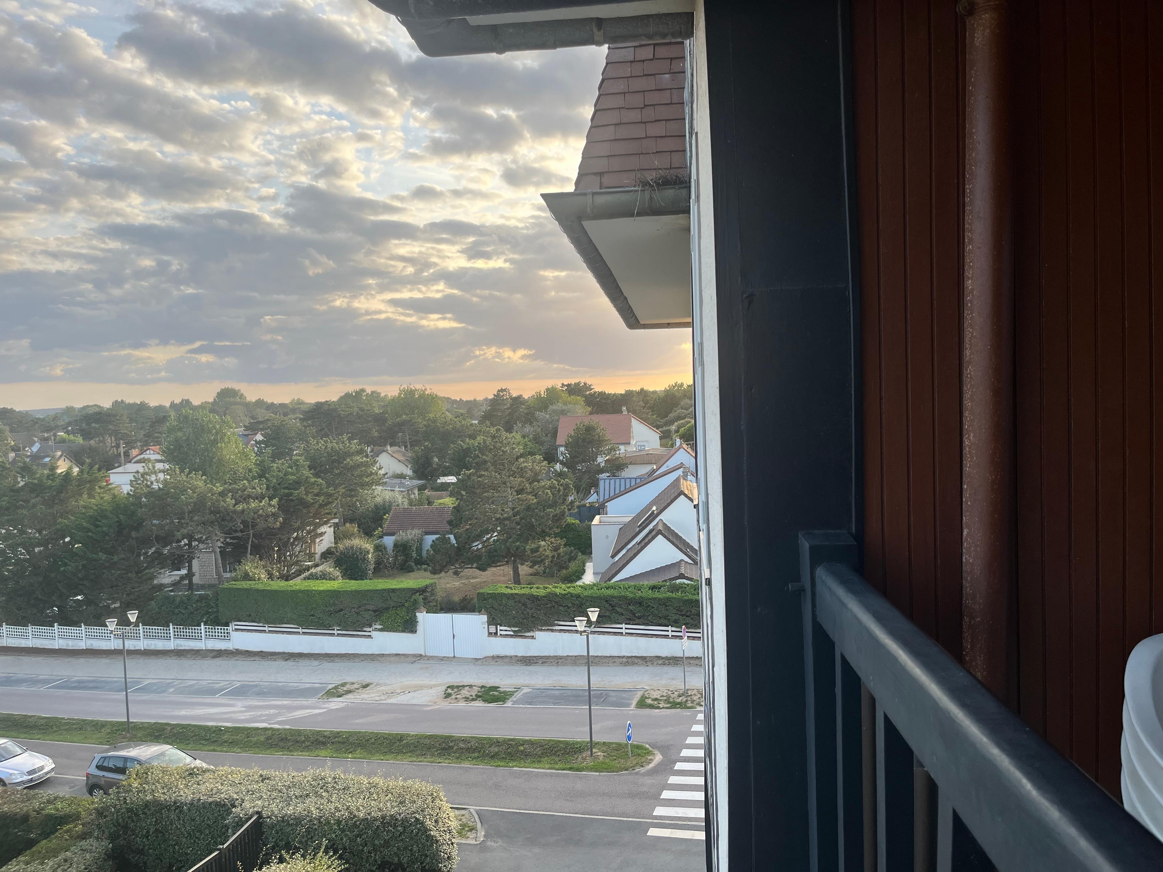 Vue du balcon côté droit
