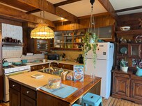 Kitchen with nice island