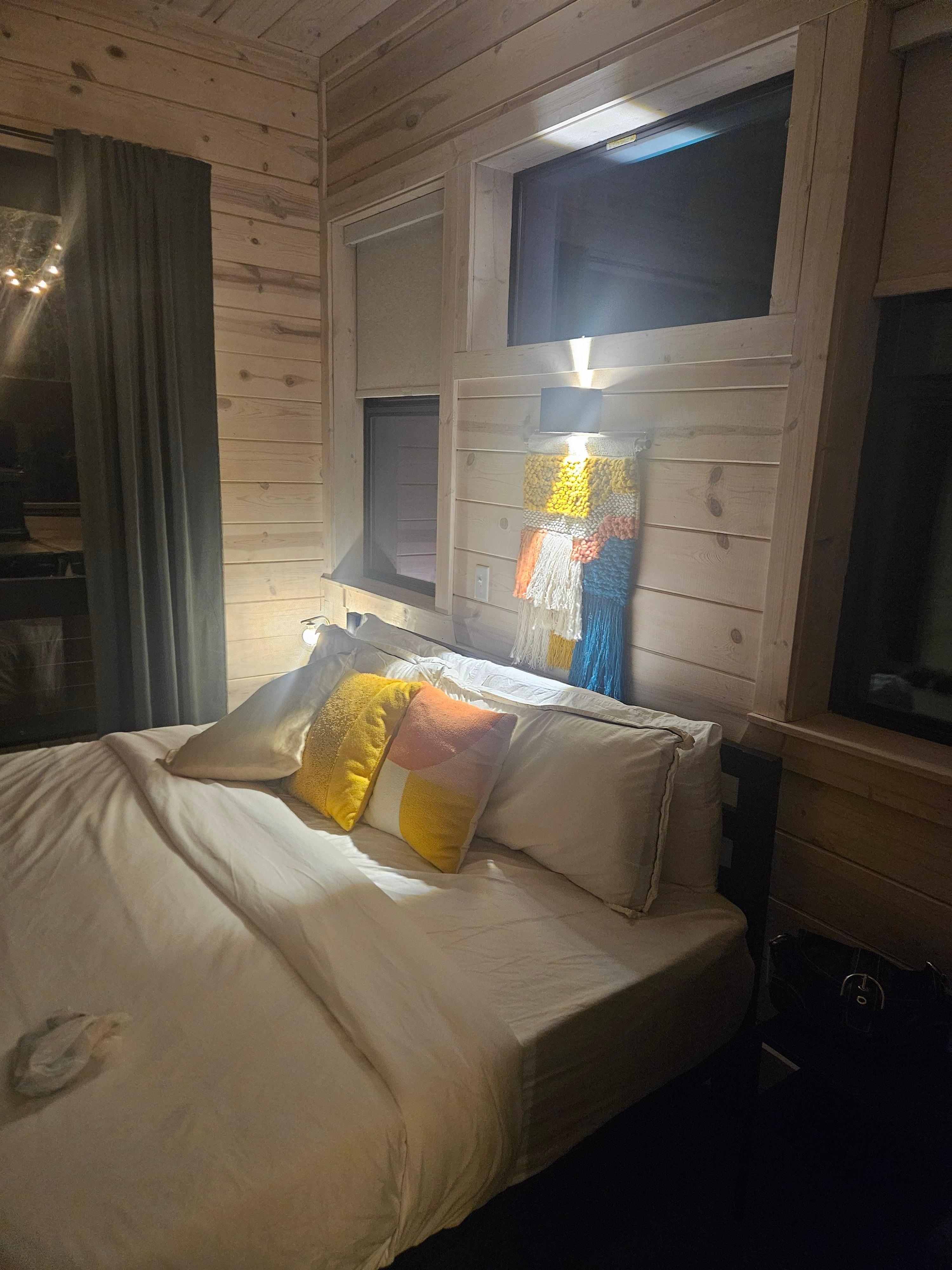 One of the beautiful master suites.