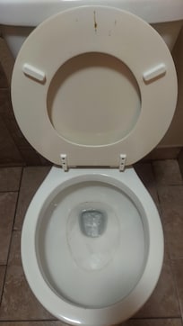 Dirty toilet