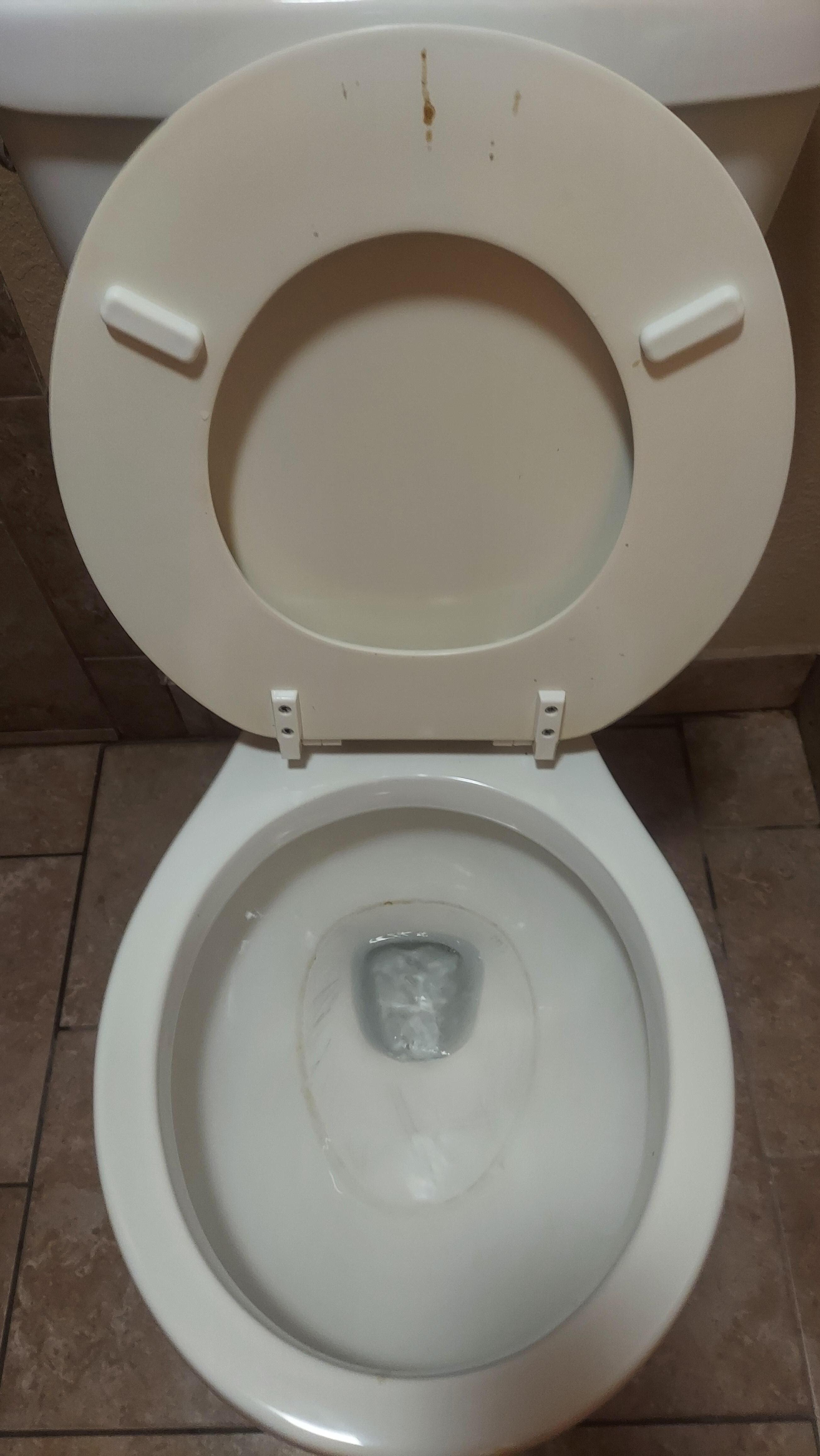 Dirty toilet