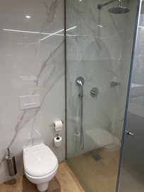 Sanitário e chuveiro