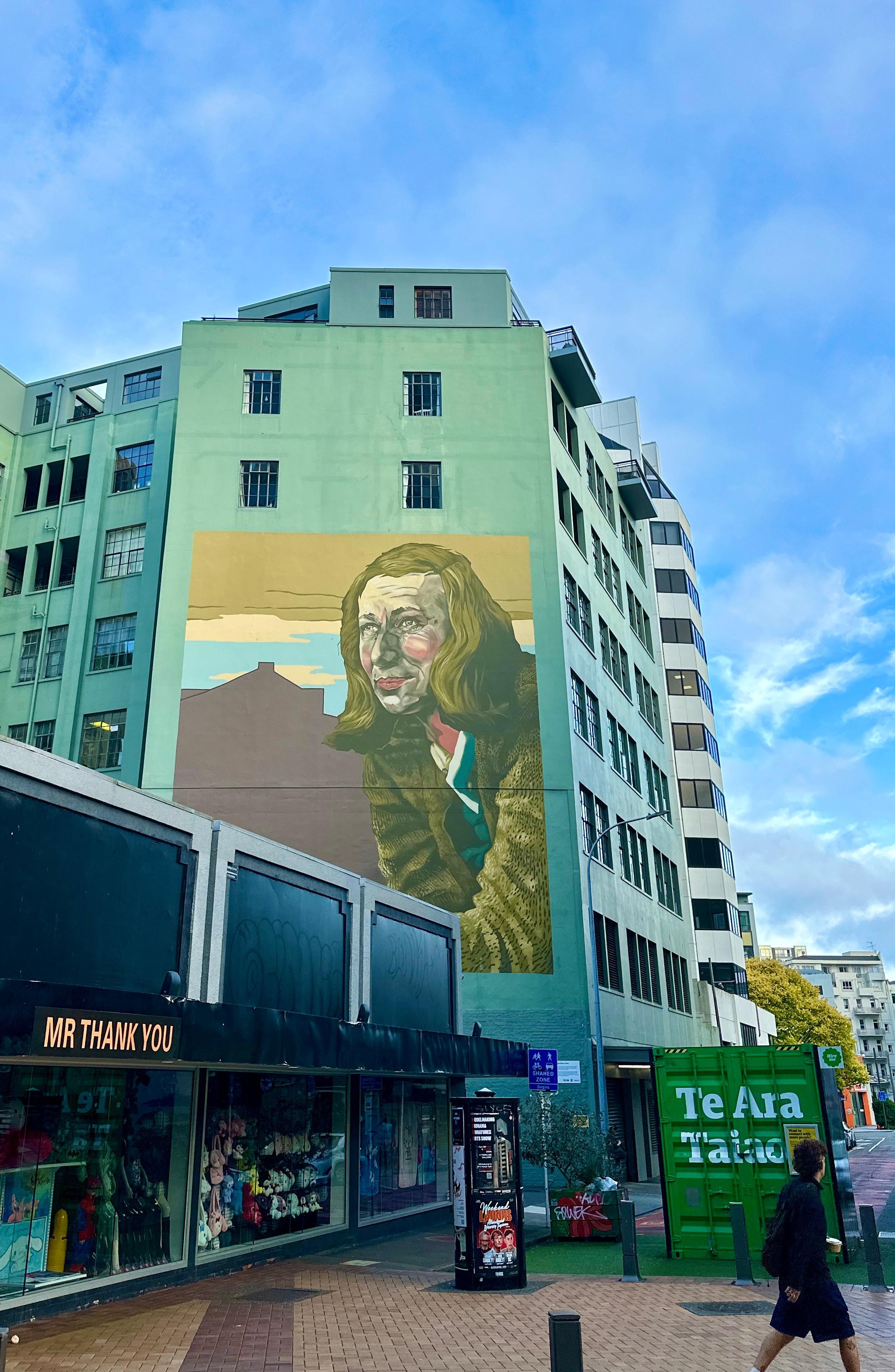 One of the many grand street art pieces 