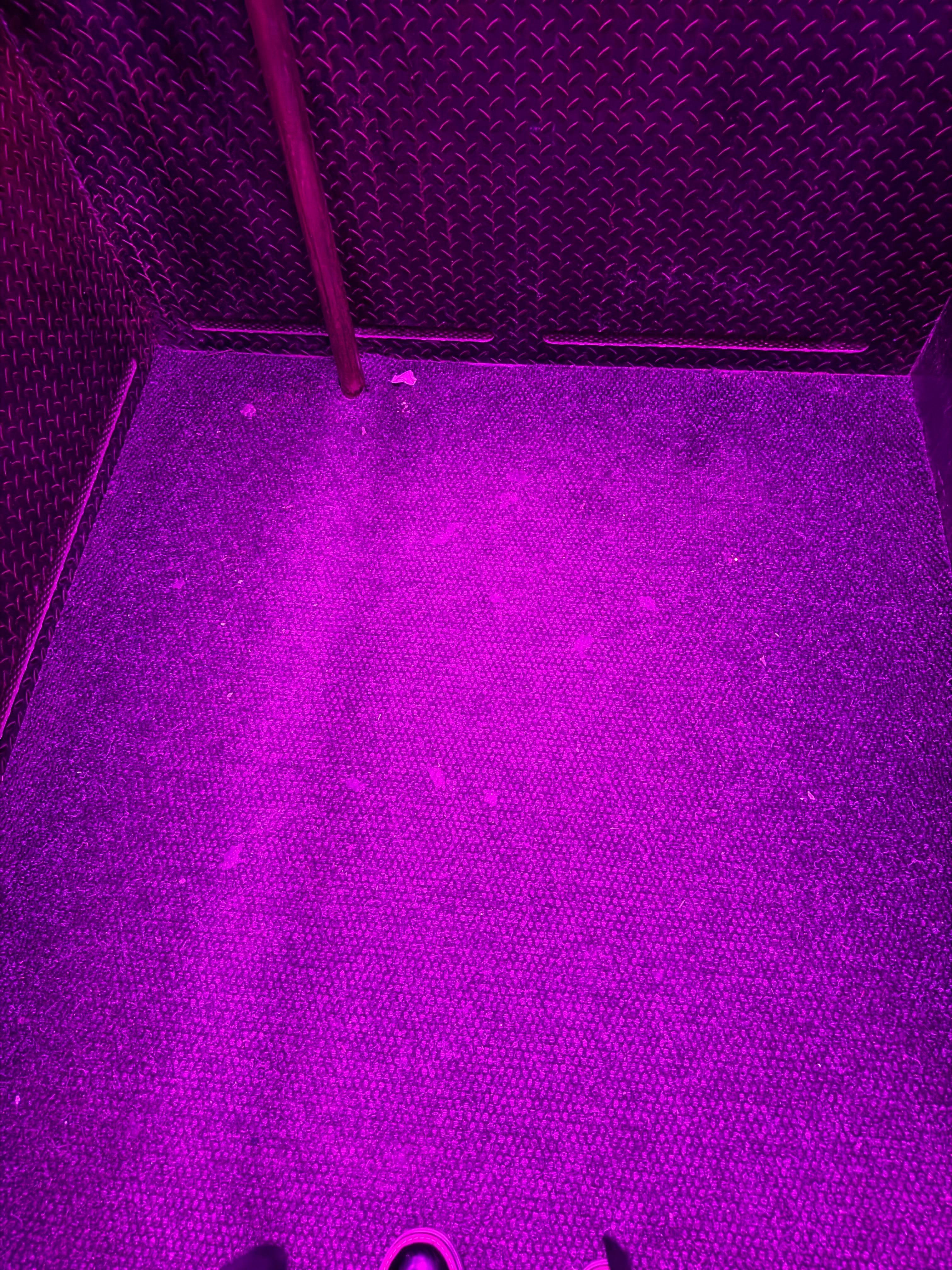 Dirty public elevators that are shared with the nightclub, smelled of pot