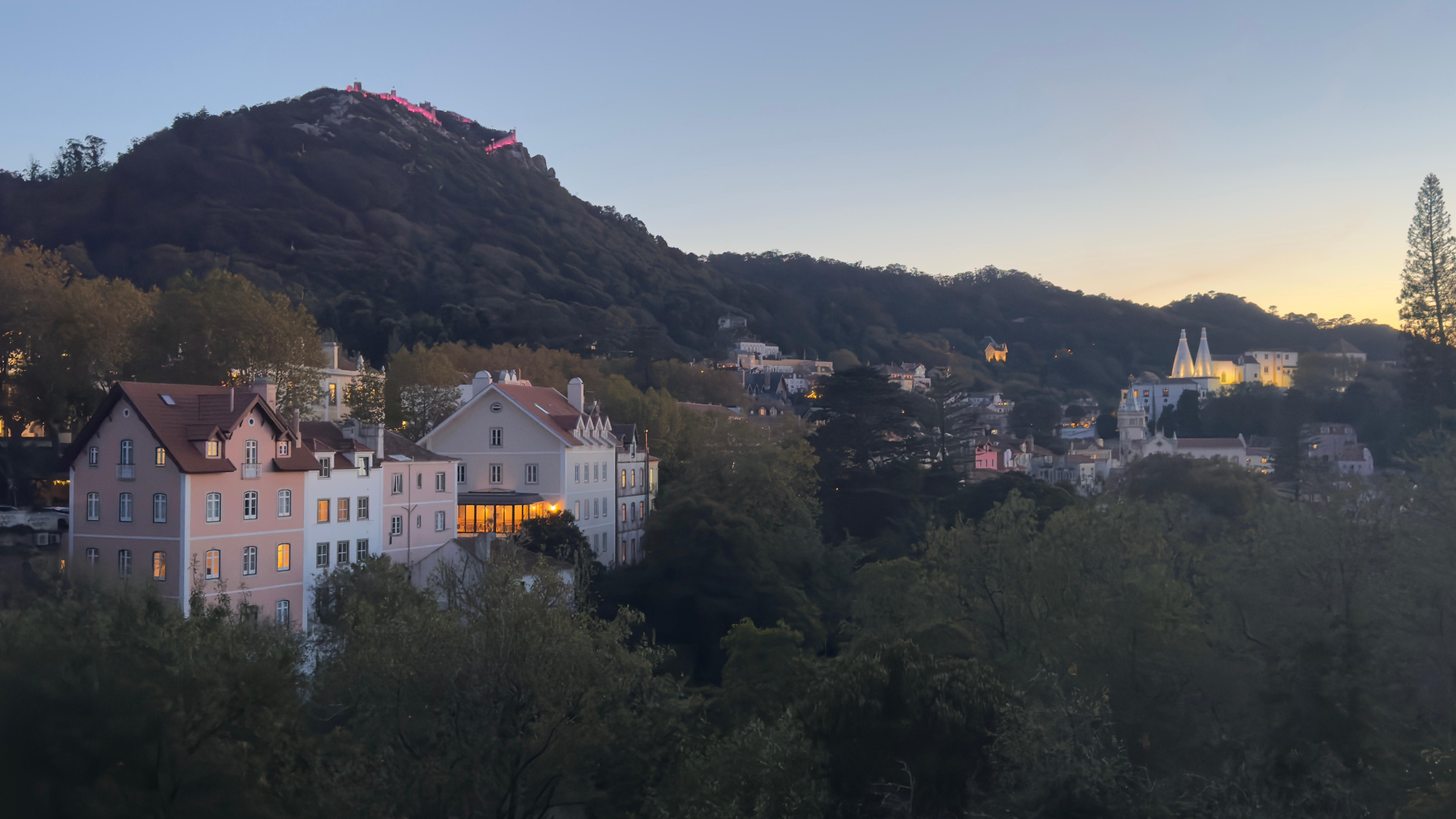 View from sister hotel during happy hour 