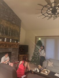 Decorating for family Christmas fun!