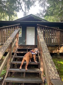 Heading up to our getaway.