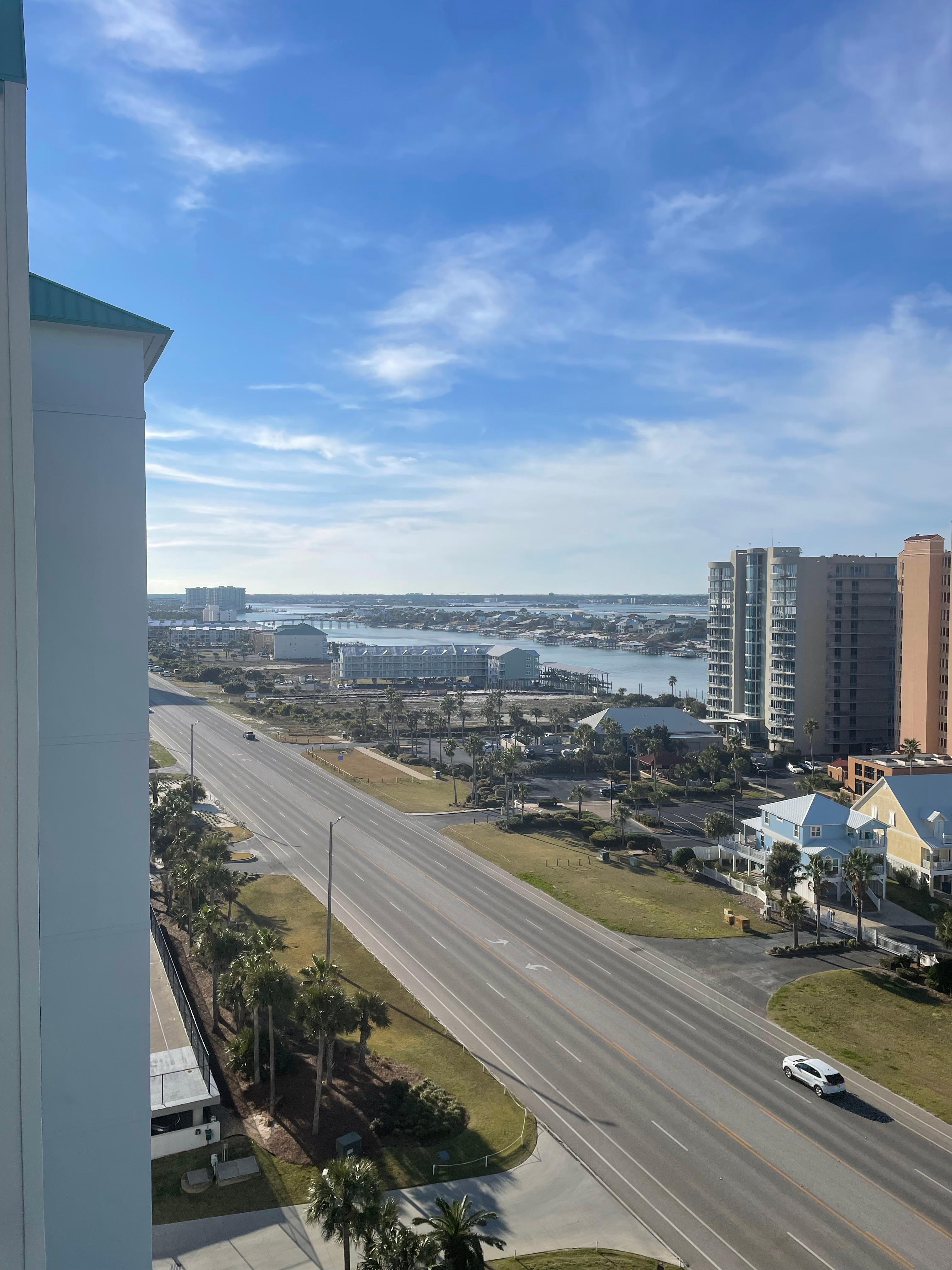 Views from the front door by the elevator.