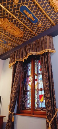 Beautiful stained glass window