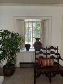 Front window (near front door)