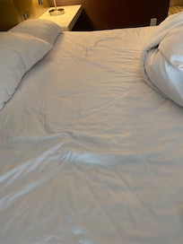 The bed was not made
