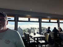View from breakfast area