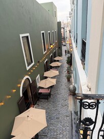 View from the balcony