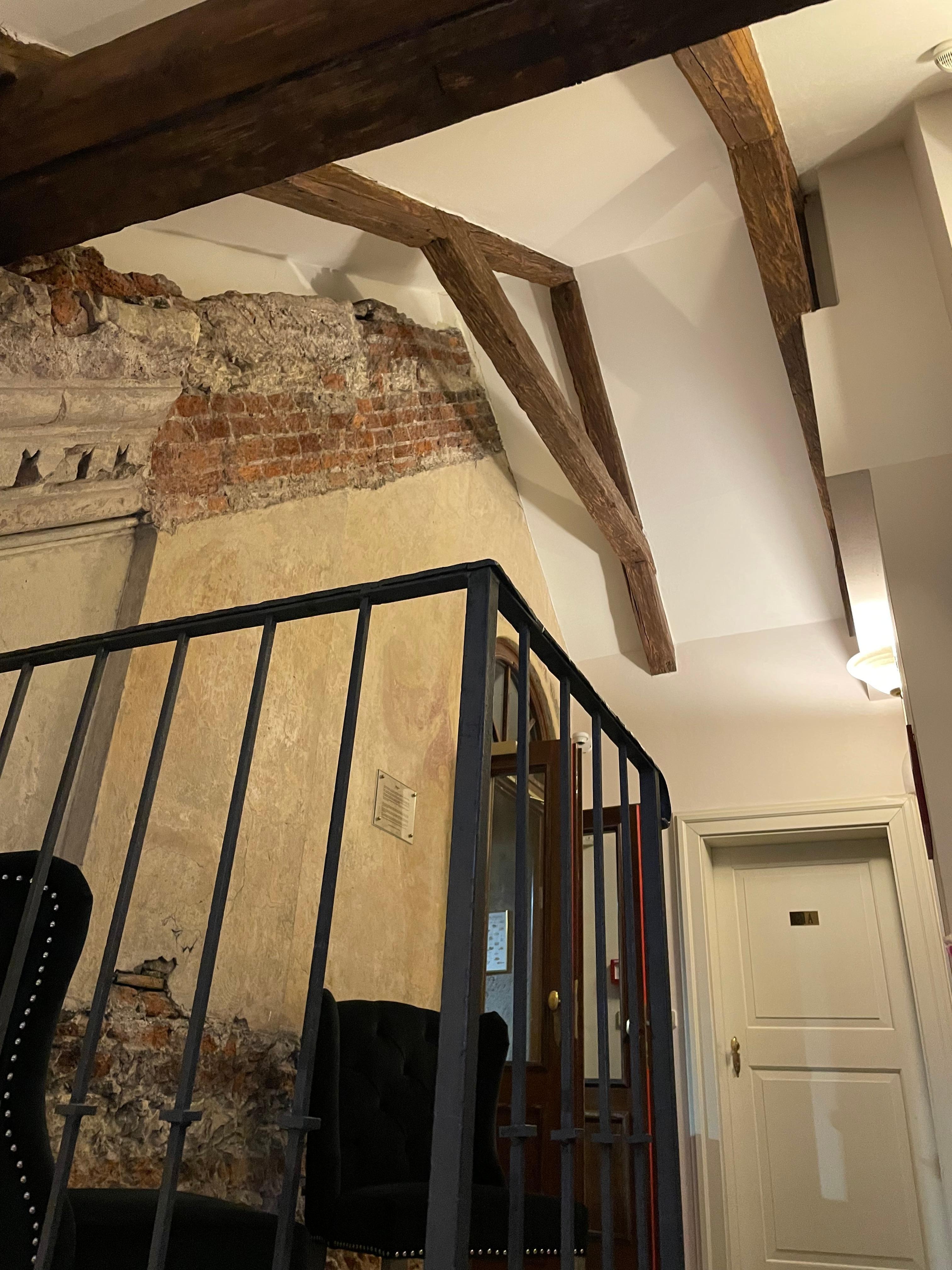 The old church near the breakfast room