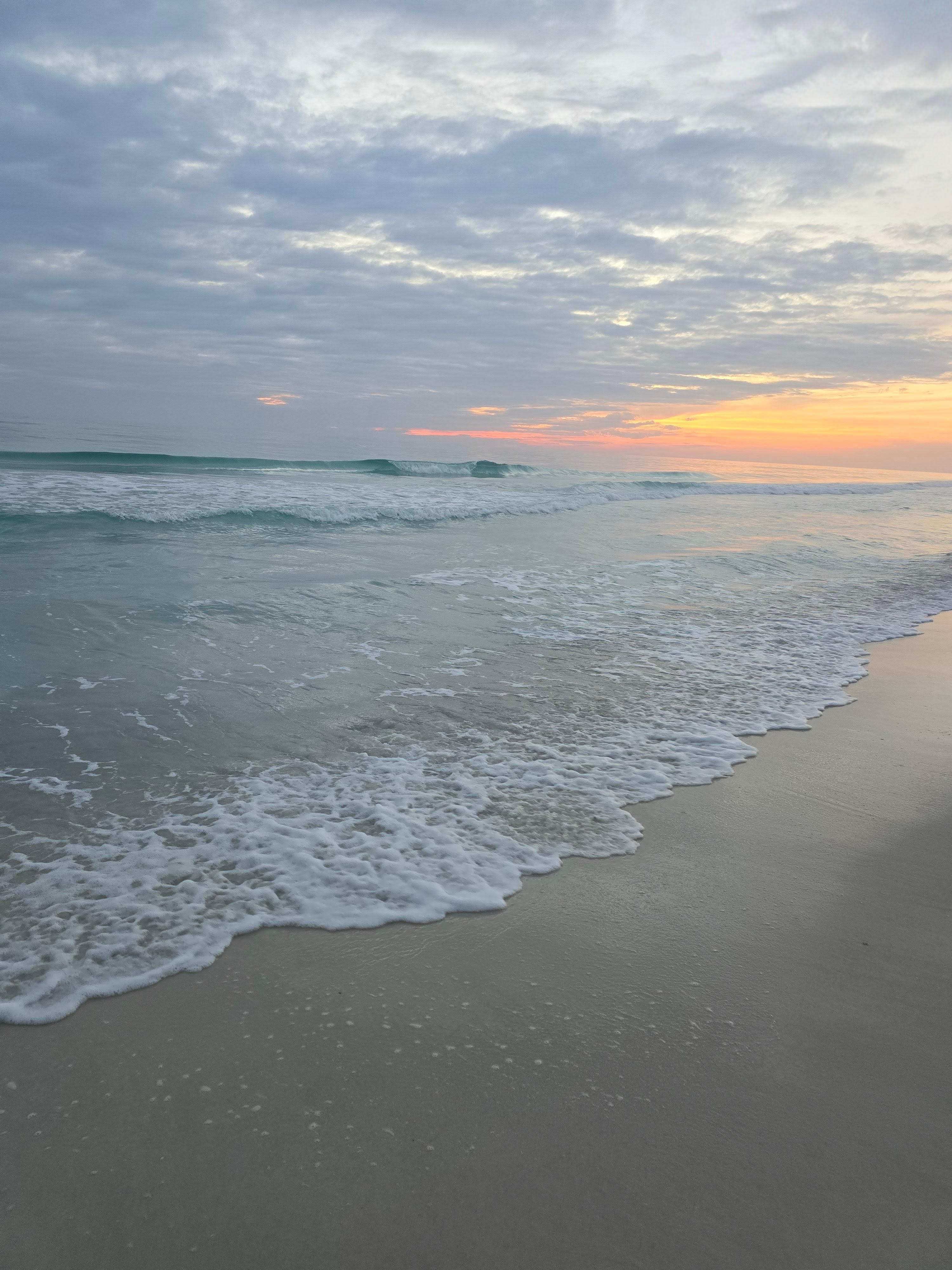 First Sunset & Swim (Inside & Outside)