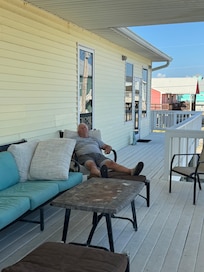 Grandad enjoying a nap