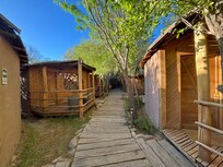 Such cute little cabins!!