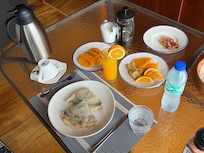 Breakfast in room