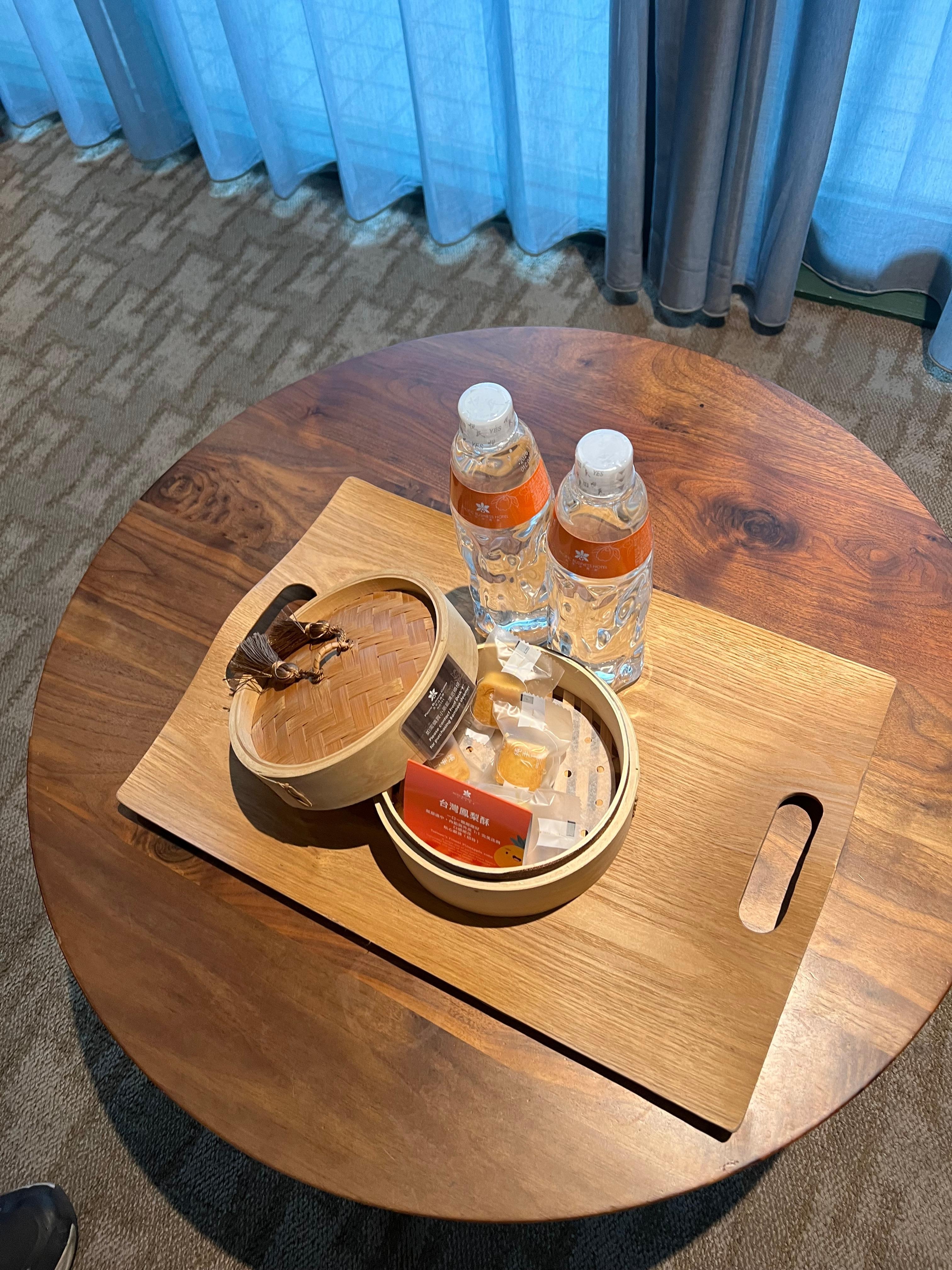 還有迎賓小點心