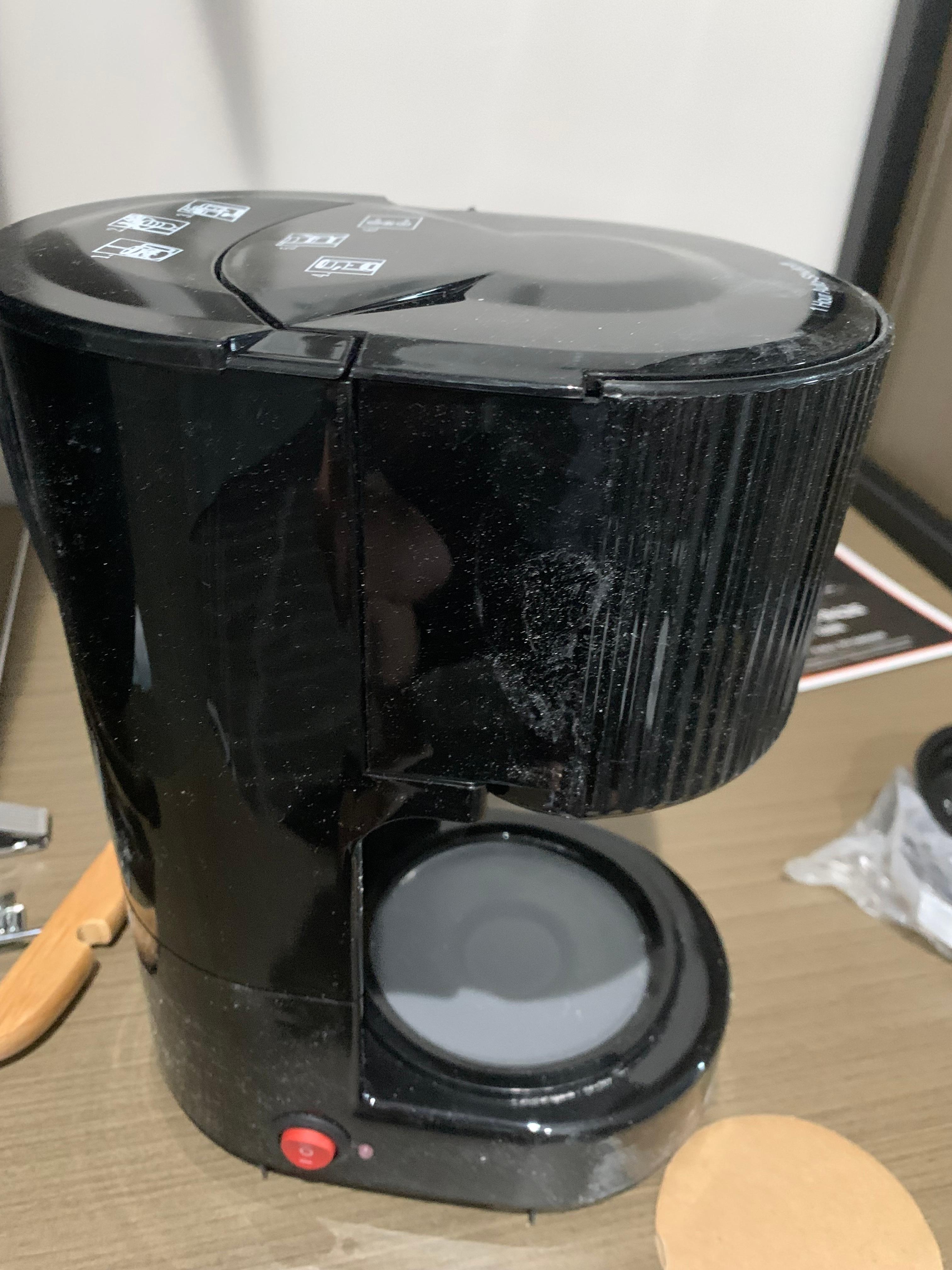 Broken coffee machine 