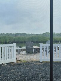 View from patio