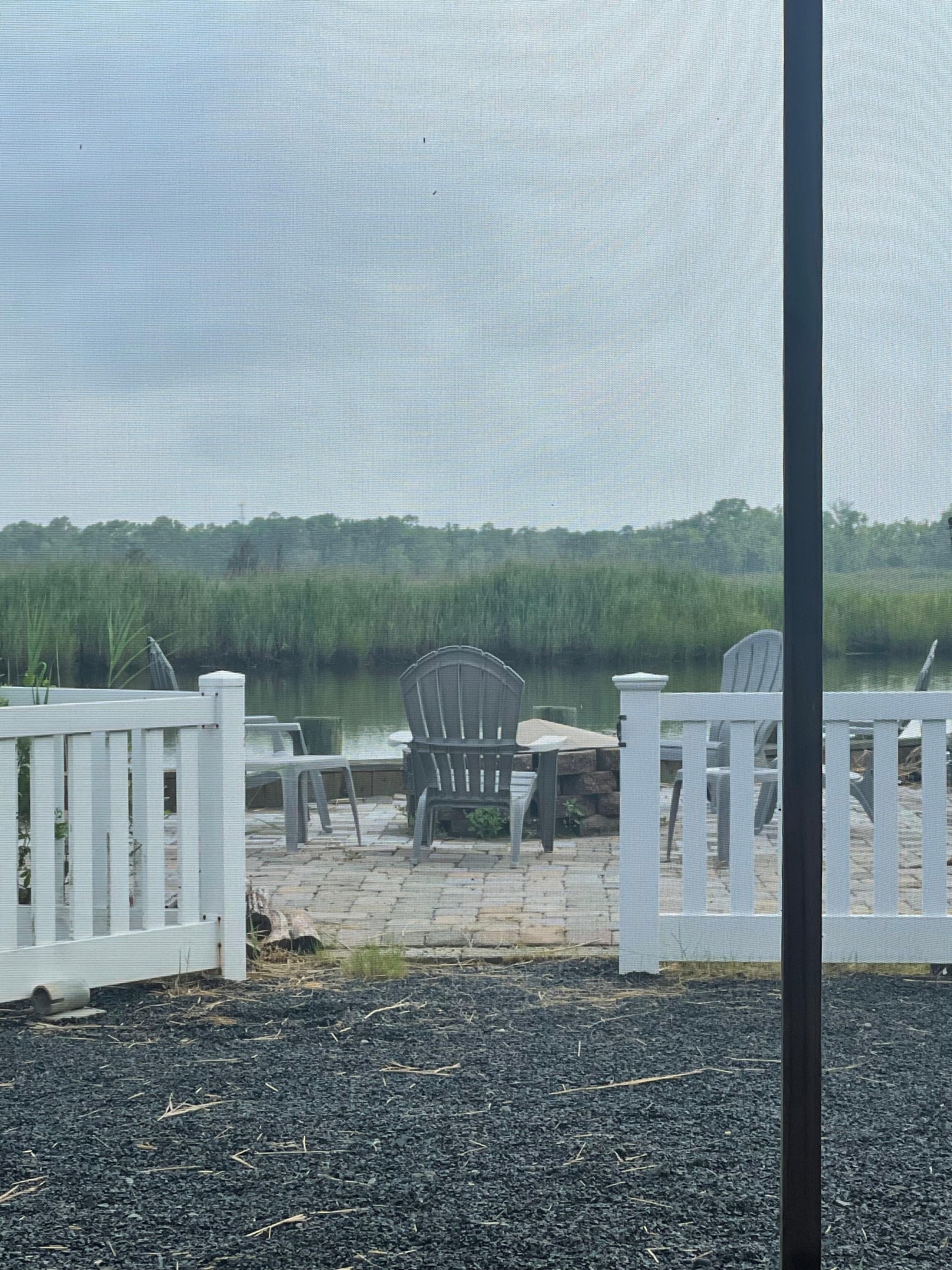 View from patio