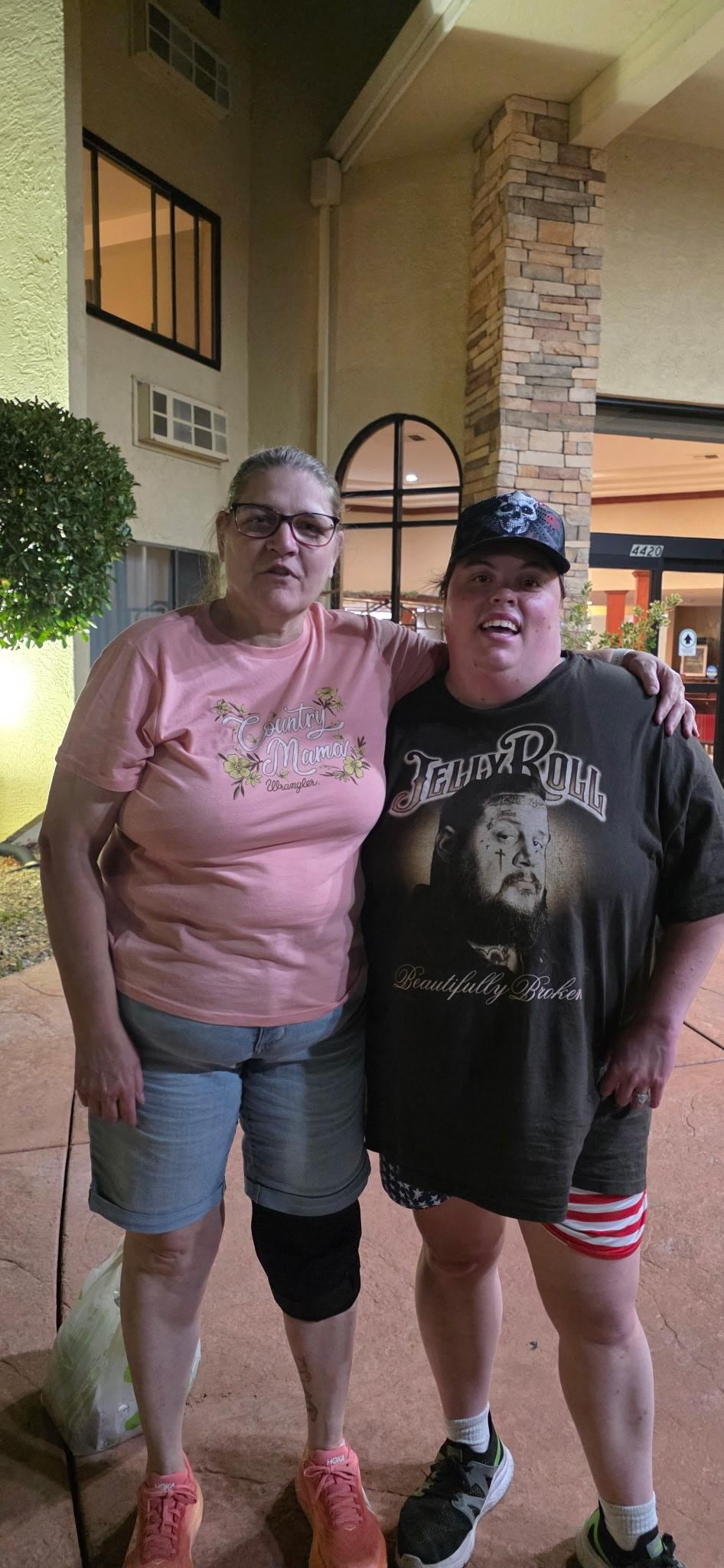 Me and my daughter-in-law 