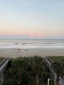 View from the balcony