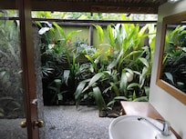 Outdoor bathroom