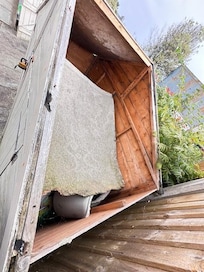 shed roof collapsed