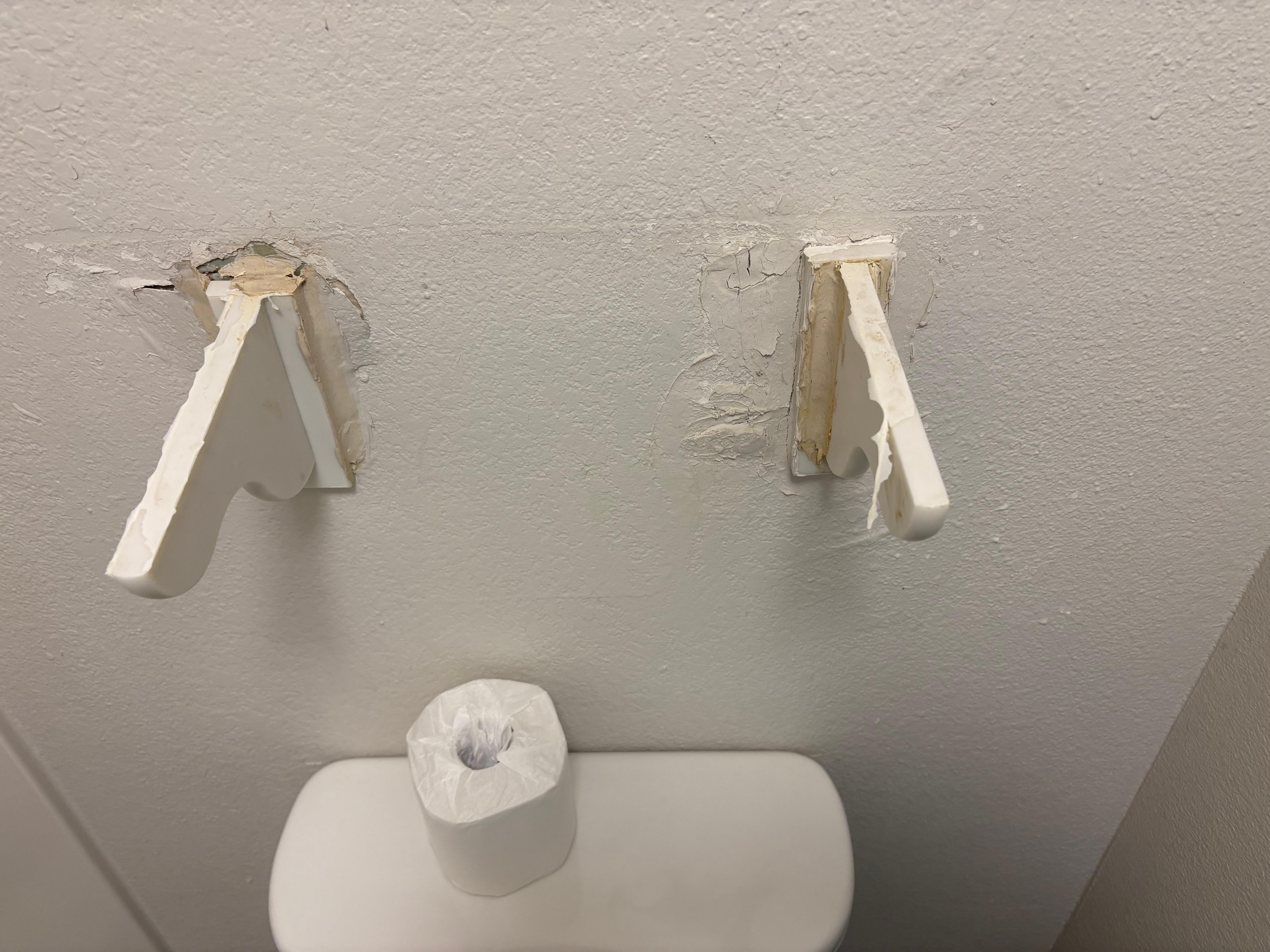 Broken shelf