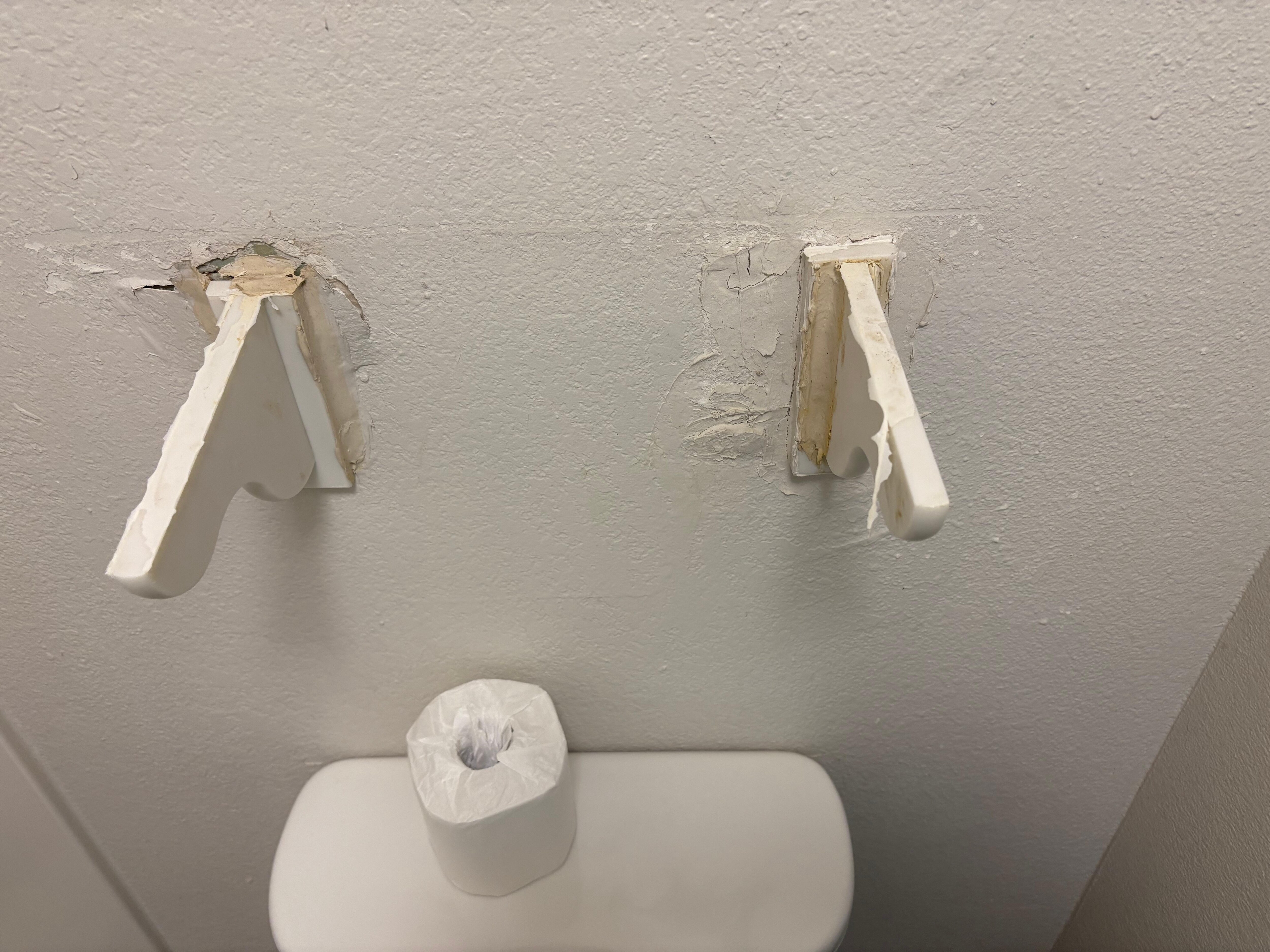 Broken shelf