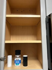 Their condiment cub board