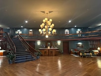 Lobby with coffee bar