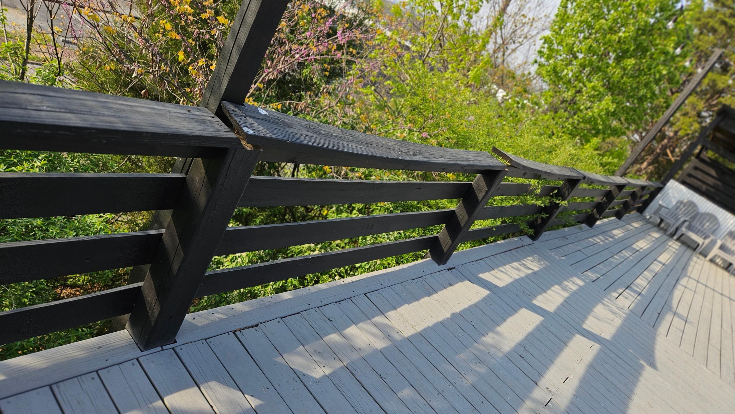 Safety rail, coming up 