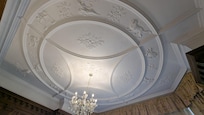 The Zodiac ceiling in the Zodiac room