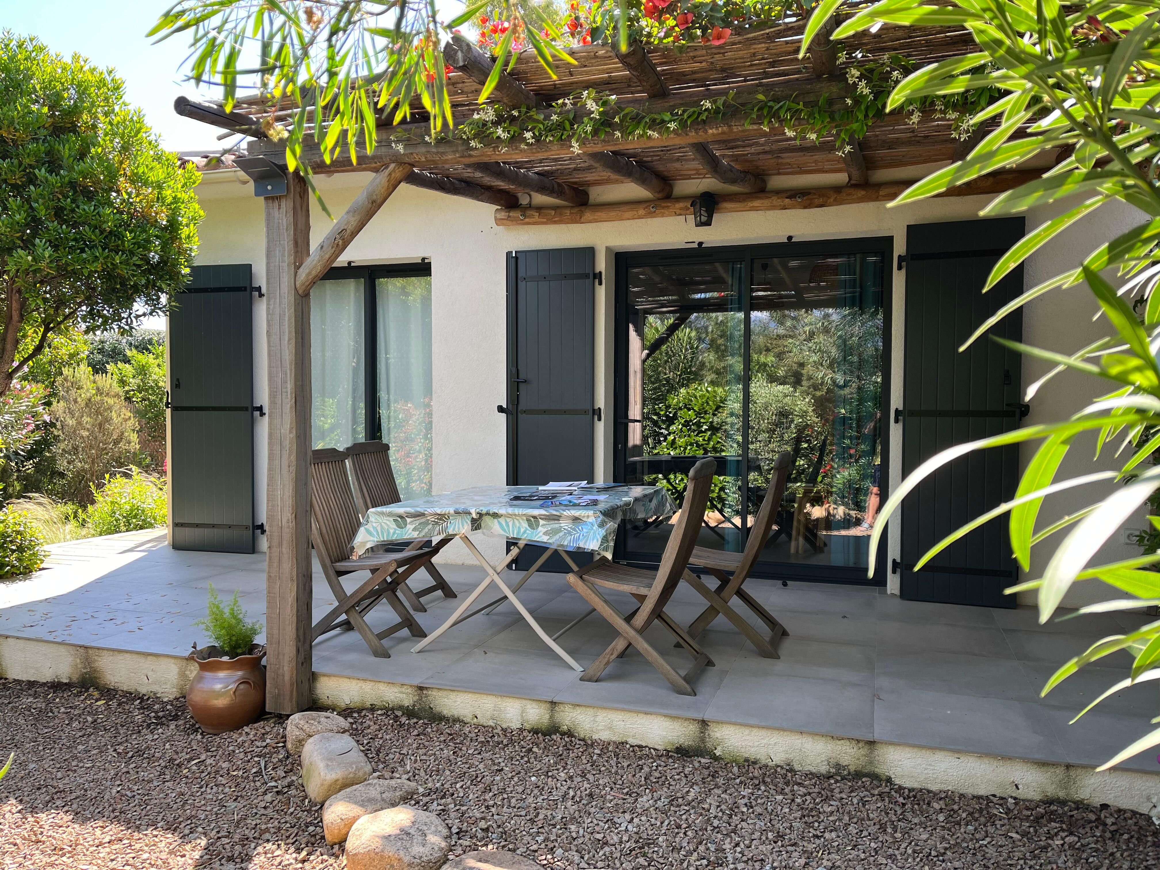Photo de notre terrasse 