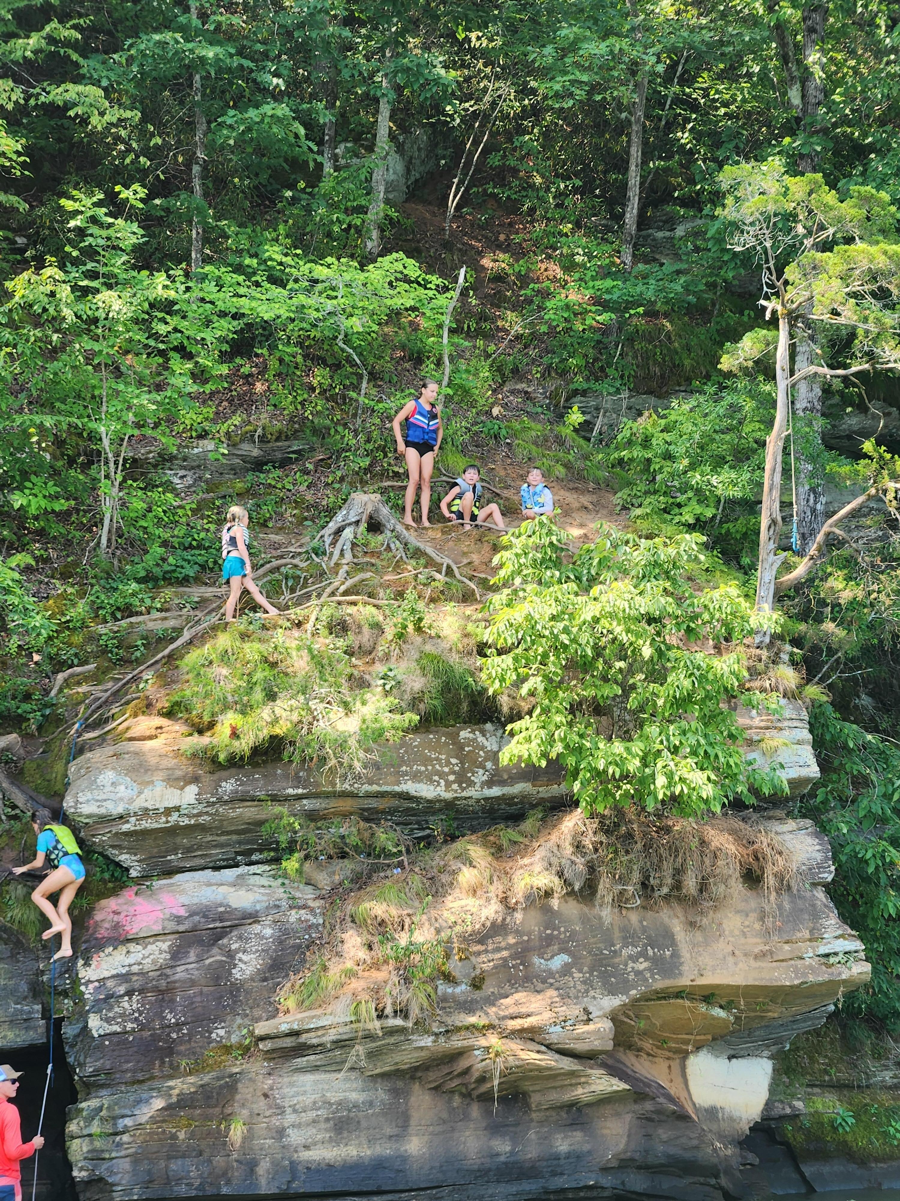 Jumping rock